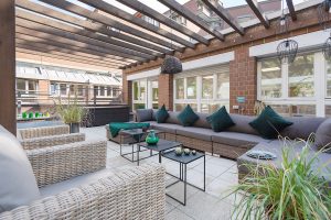Inakindergarten, Raumfotos, Kita Bülowstrasse, Dachterrasse