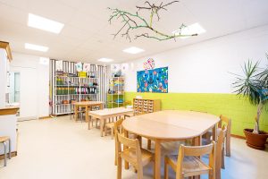 Inakindergarten, Raumfotos, Kita Bülowstrasse, Essensraum