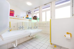 Inakindergarten, Raumfotos, Kita Bülowstrasse, Badezimmer