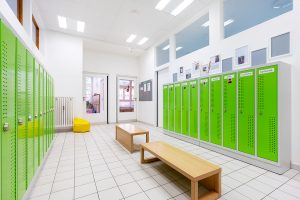 Inakindergarten, Raumfotos, Kita Bülowstrasse, Garderobe