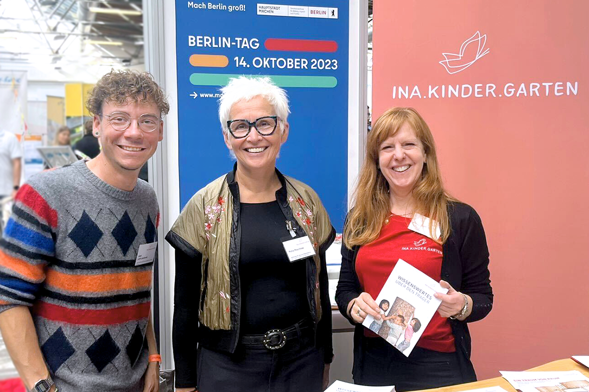  INA.KINDER.GARTEN beim Berlin-Tag im Oktober - INA.KINDER.GARTEN 