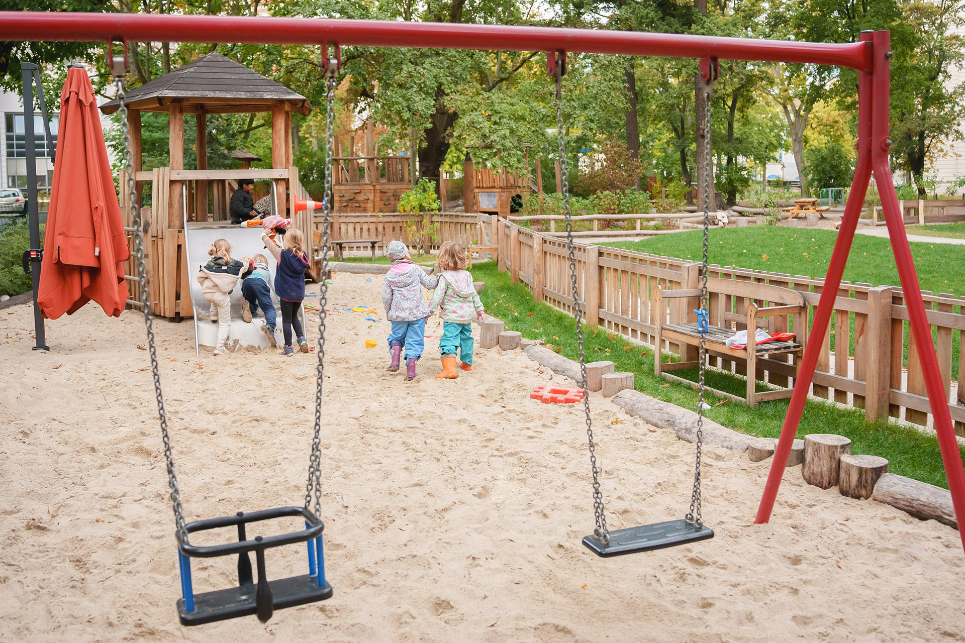  Ein neu gestalteter Garten für die Kita Augustenburger Platz - INA 