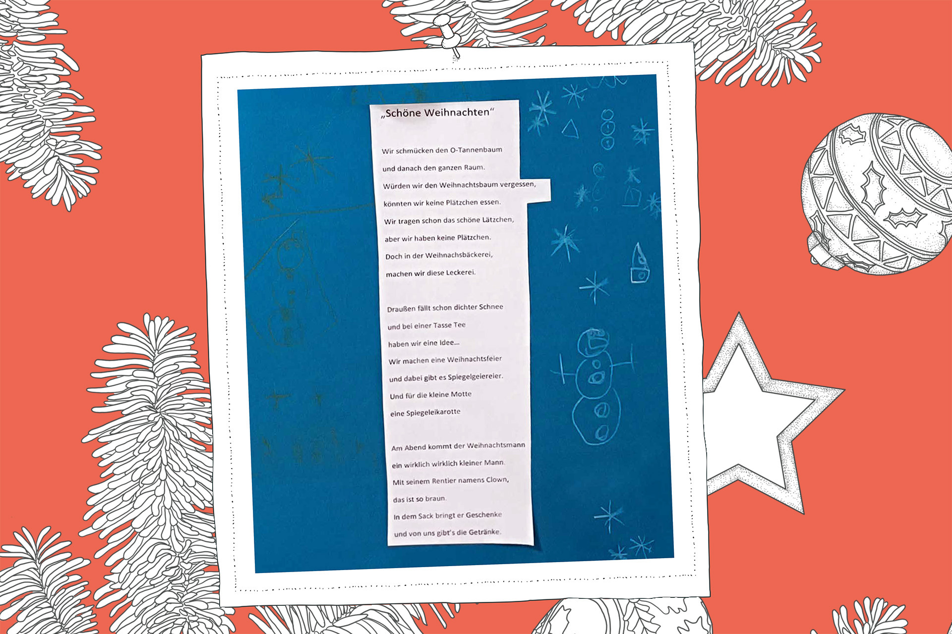  Foto zu Ein Weihnachtsgedicht entsteht - INA.KINDER.GARTEN 