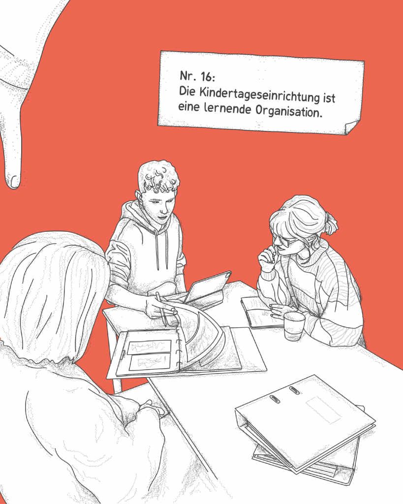 Nr. 16: Die Kindertageseinrichtung ist eine lernende Organisation.