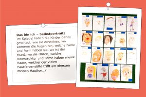 „Das bin ich“: Kinder im Selbstportrait