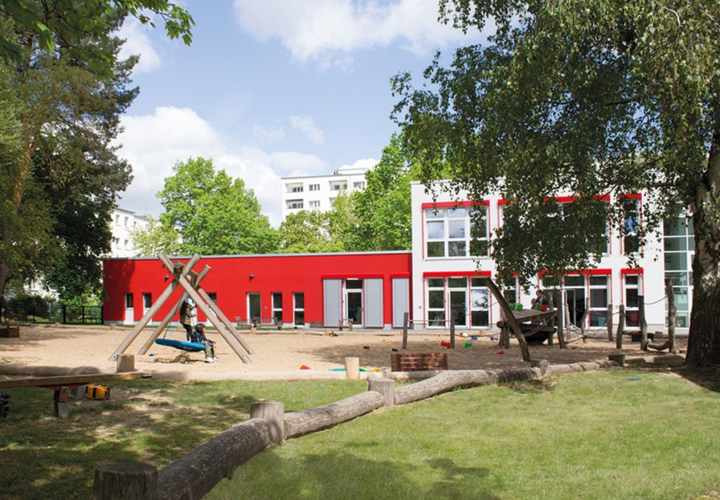 Aus alt mach neu Kita Finchleystraße INA.KINDER.GARTEN