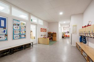 Inakindergarten, Raumfotos, Kita Seestraße, Flur