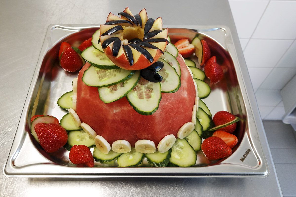  Gesunde Torte - INA.KINDER.GARTEN Bildidee 